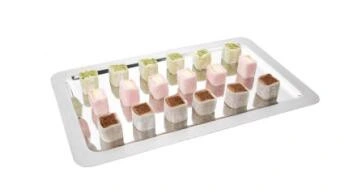 Serving Tray Rechteckige Lebensmittel Andere Hotel Restaurant Versorgung Edelstahl