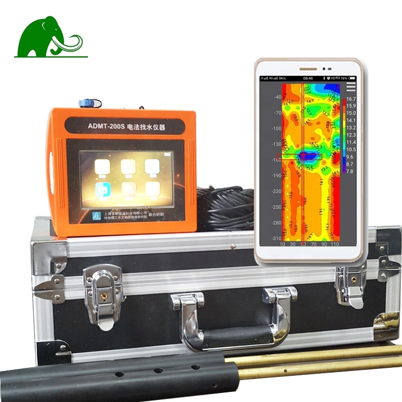 LCD Display Automatic 3D Image Mobile Water Detector, 0-3000m Underground Deep Water Detector Price, Finder Water