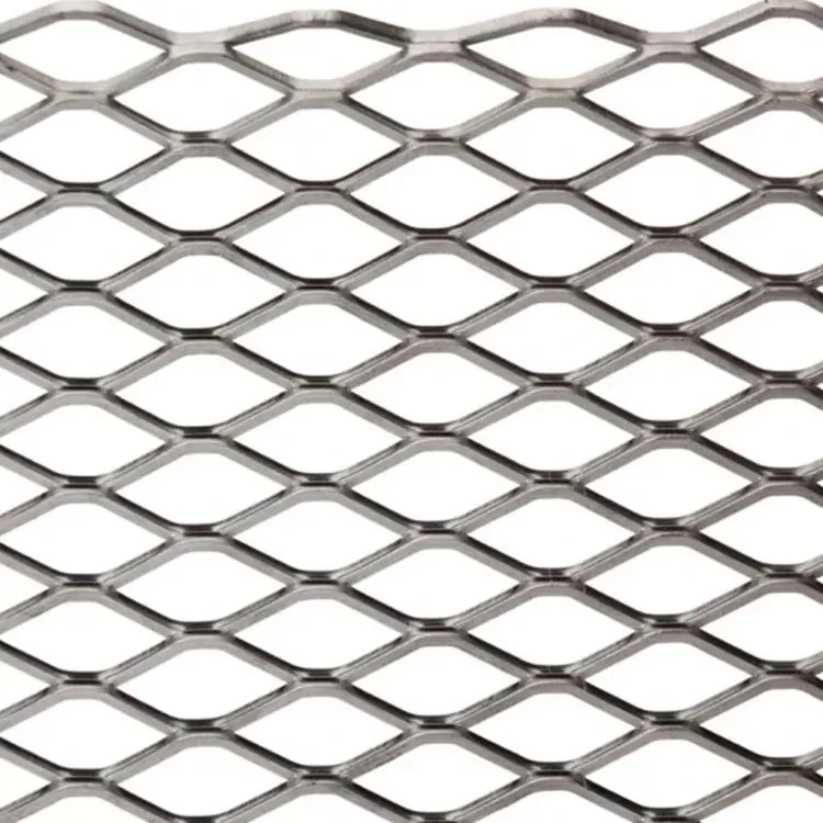 3040 2100swm X 1200lwm Expanded Metal Sheet Stainless Steel Mesh