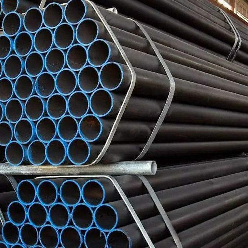 Tubo soldado de acero inoxidable con costura recta galvanizado Perforated Para el sistema de válvulas de agua de aceite de materiales de construcción