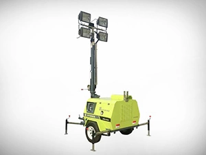 Qlt M10 Mobile Vehicle Mounted Diesel Tower Light Mobile Lighttower