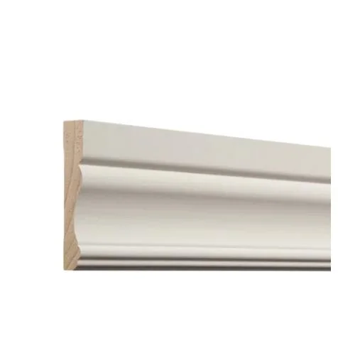 Decorative Architrave Primed Solid Pine or MDF 3.4-Inch Door Casing (8 pieces per pack)