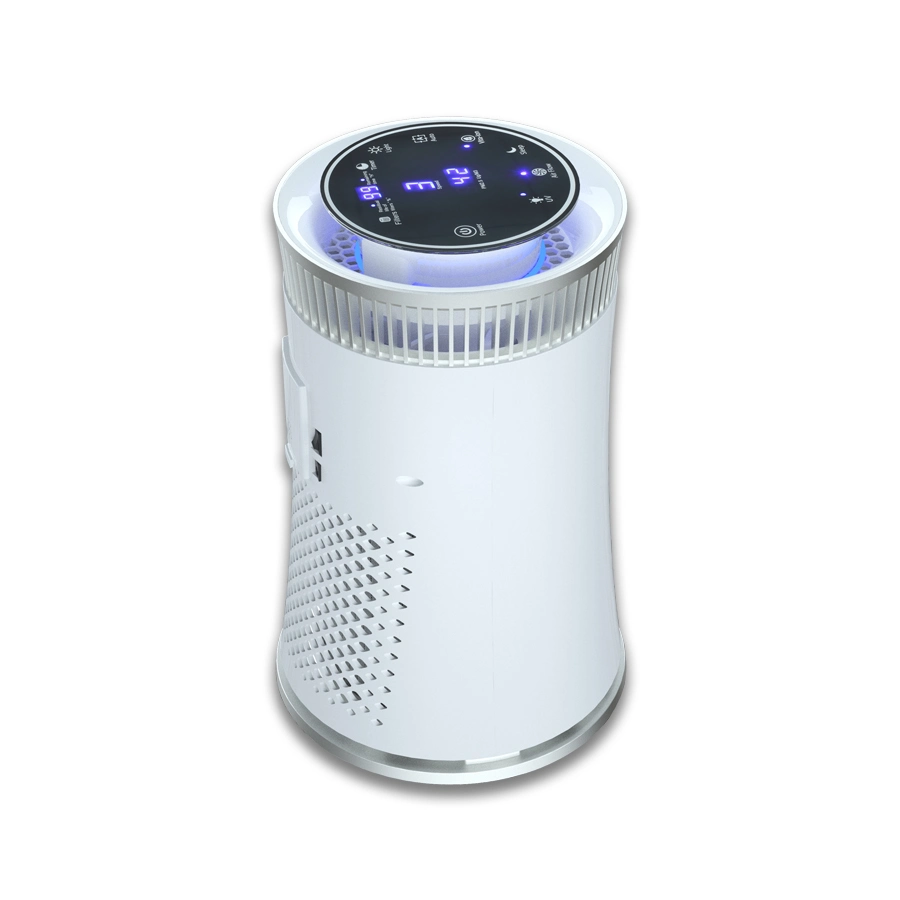 Anti-Virus Desktop Ozone Free Portable Ionic UV H13 True HEPA Filter Home Air Purifier for Small Room