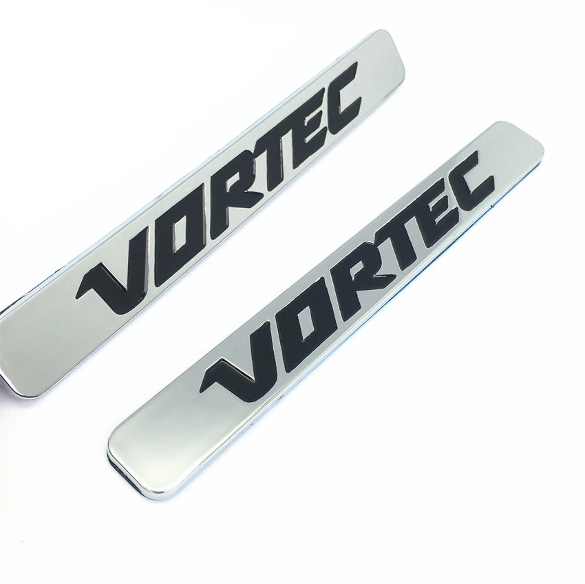 Fábrica al por mayor logotipo del cliente Nueva insignia de la cubierta delantera Vortec Emblem Cromo para Sierra 11-14