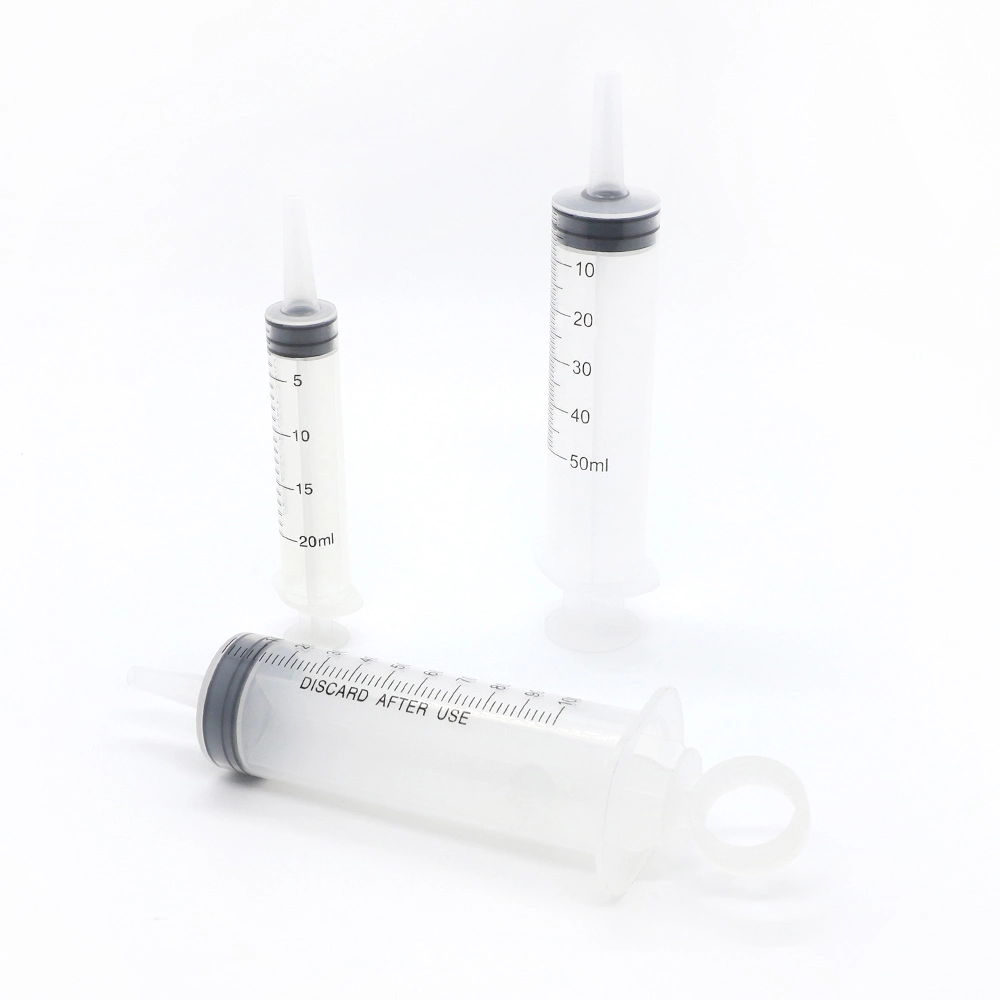 Disposable Medical Sterile Irrigation Syringe with Catheter Tip