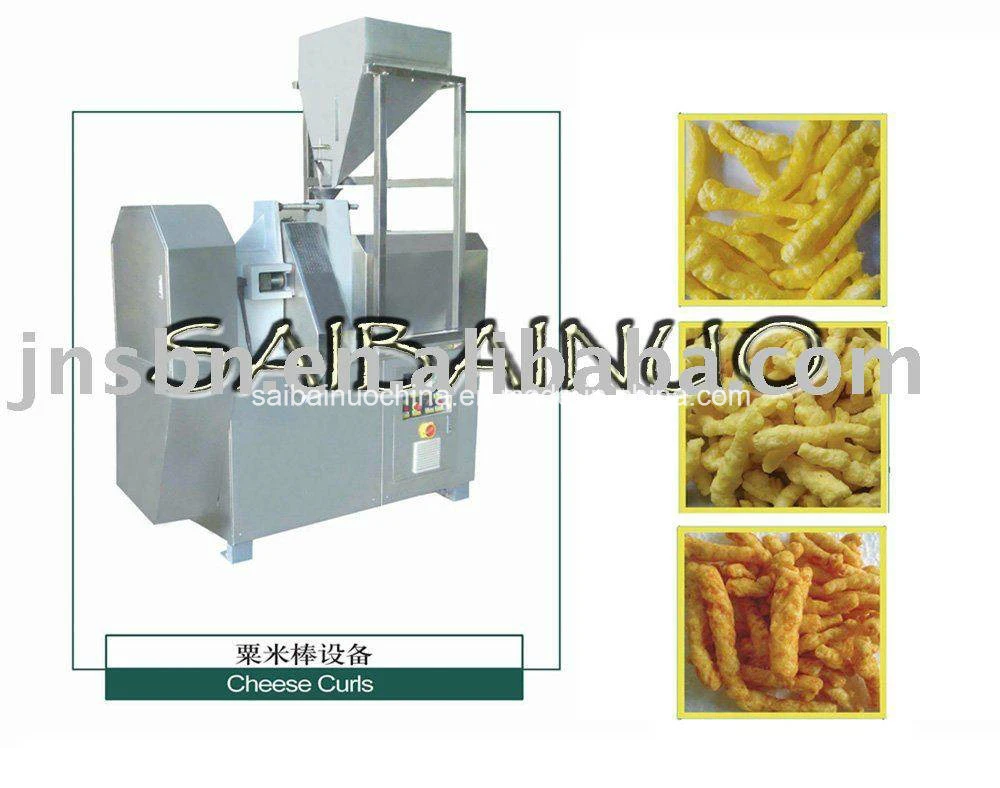 Ce Standard Full Automatic Corn Snacks Kurkure Maker Machine