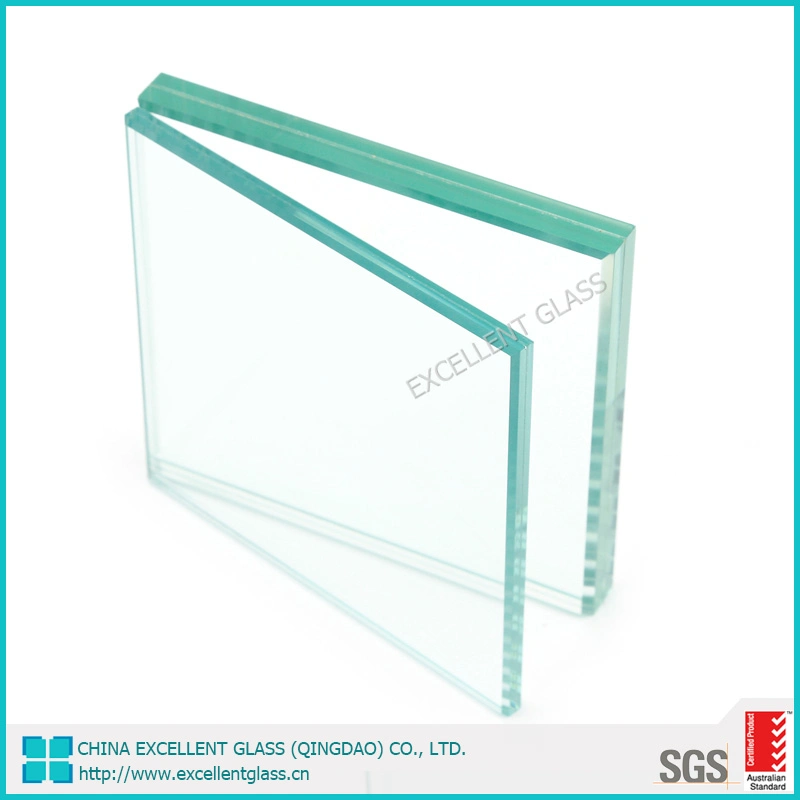 6.38-54.08mm plano templado de seguridad de corte de la construcción de vidrio laminado/Sándwich de color plano Vidrio Laminado Vidrio/Seguridad/Cristal de construcción /Vidrio Laminado templado