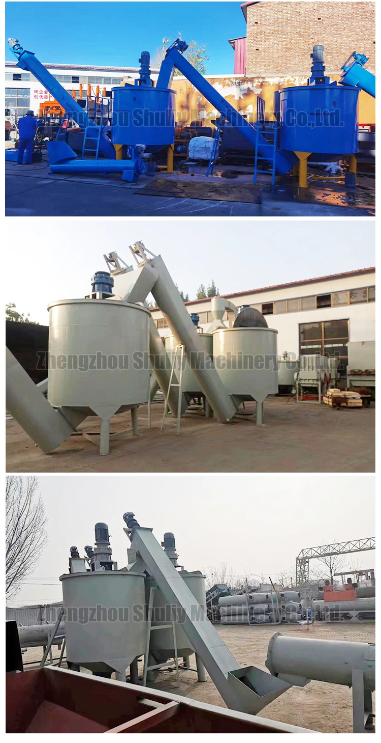 Waste Plastic Bottle Chip Making Washing and Drying Machine