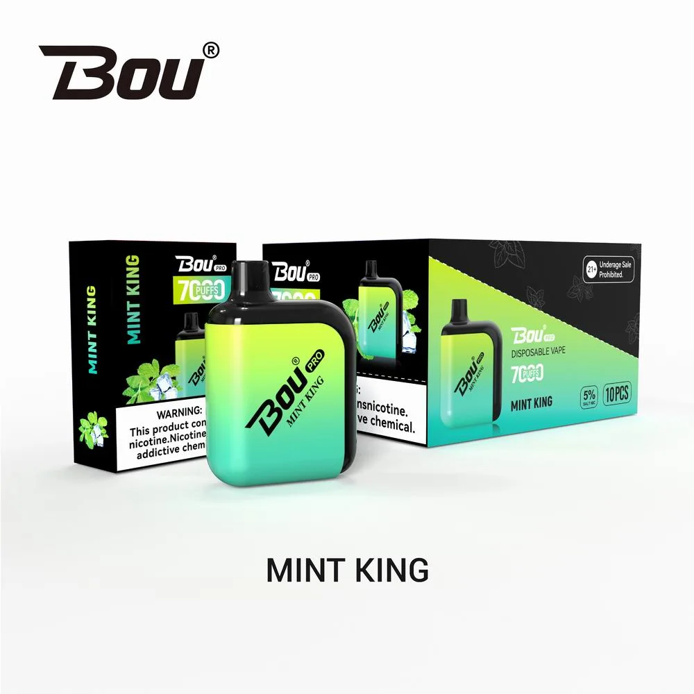 7000 Puff Wholesale/Supplier Bou PRO Bar más reciente fruta nicotina electrónica Eigarette VAPE Hot Vell Us RU