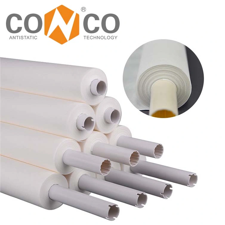 Conco Hot Sale Lead Free Solder Paste SMT Cleanroom Wipe Paper Roll Dek Polycellulose Stencil Cleaning Wiper Roll