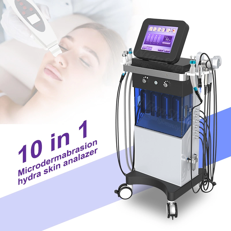 Hydra Microdermoabrasión Piel Cuidado de piel oxígeno Scrubber Equipo Hydrofacial máquina