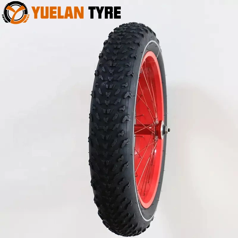 Factory ECE Certificated 26*4 White Colored Wall Tyre Fat Tires Mountain Bike Wire Tyre