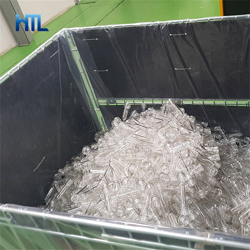 Industrial Pet Preform Forklift Wire Mesh Bin for Warehouse Storage