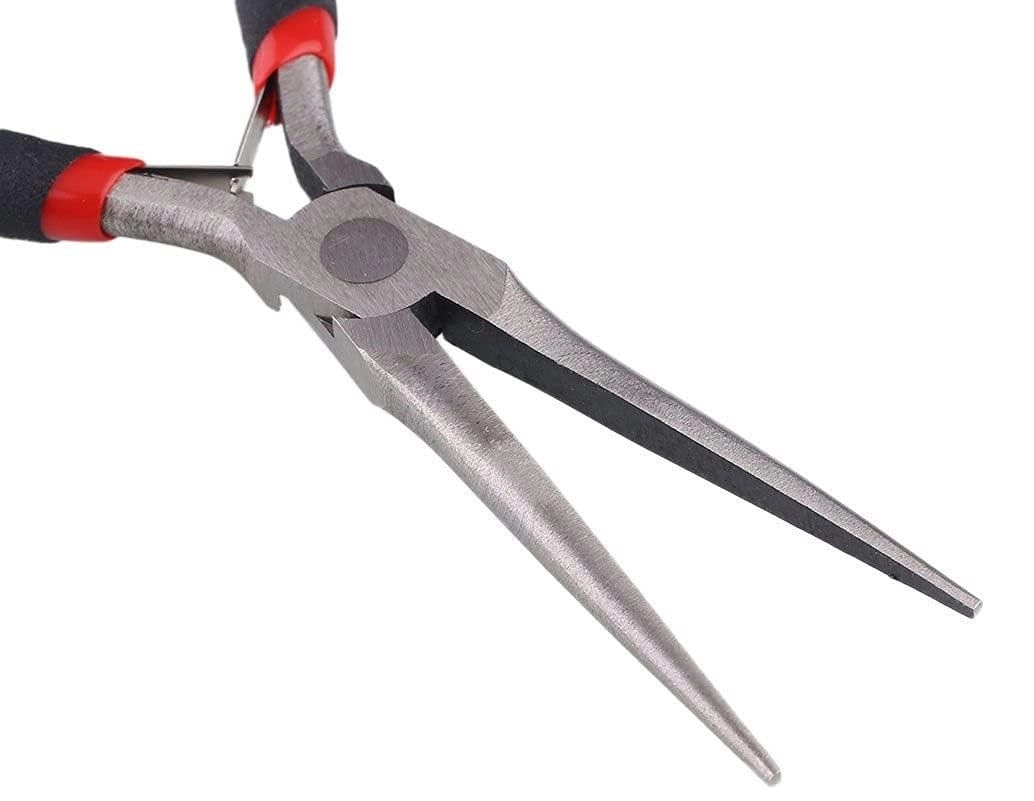 High quality/High cost performance 6-Inch Extra Long Needle Nose Tools Pliers with PVC Dipped Handles for Jewelry Marking