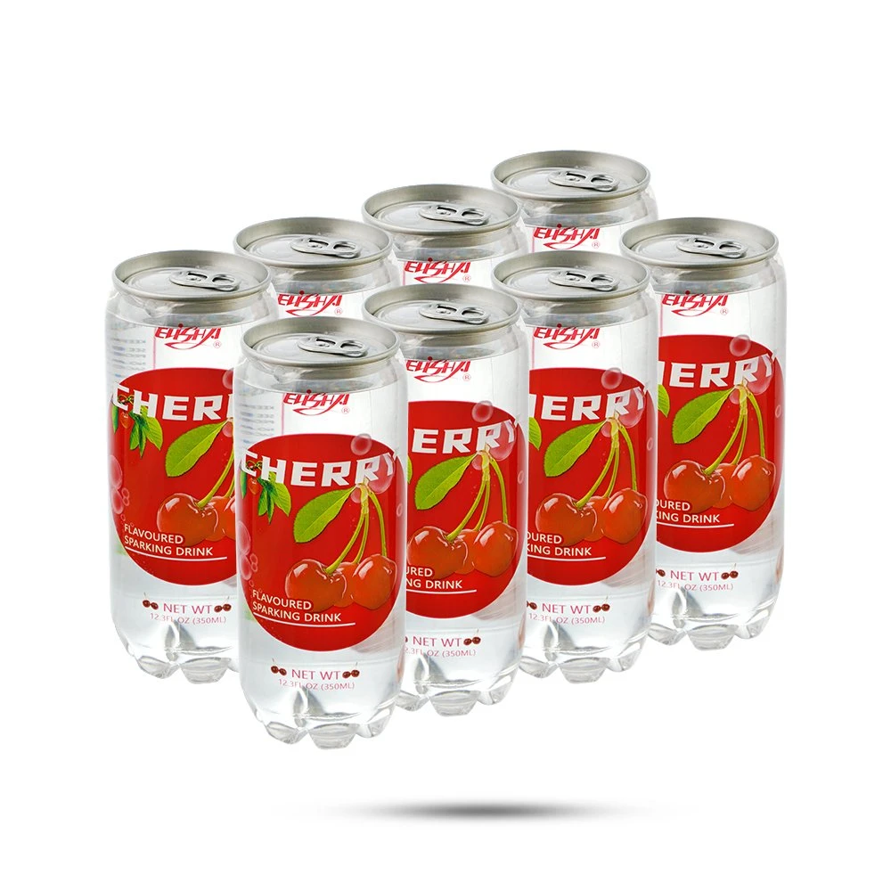 350ml Apple Flavor Soda Water with ISO22000