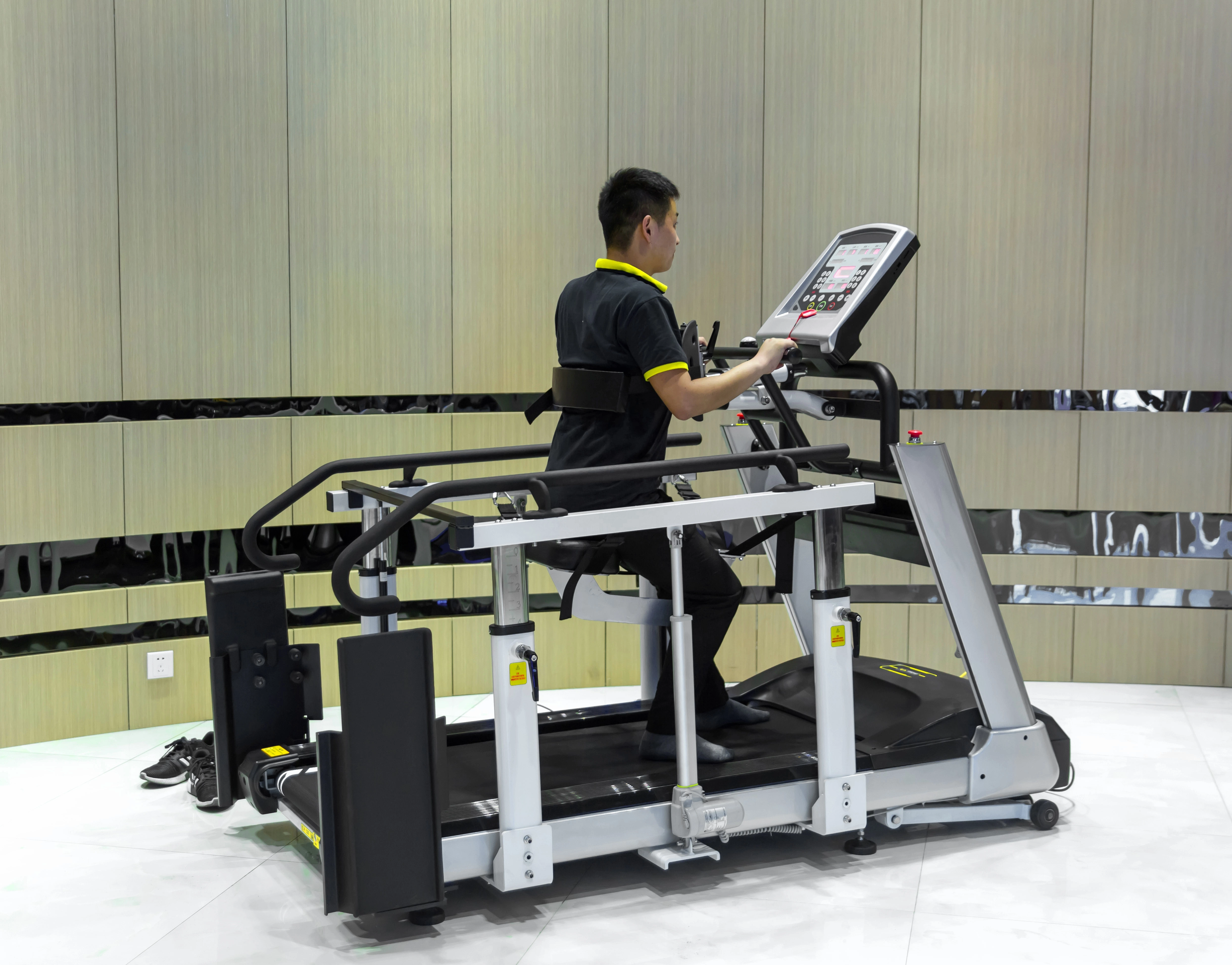 Múltiples modos andar terapia de rehabilitación de Fitness el equipo de la cinta de correr