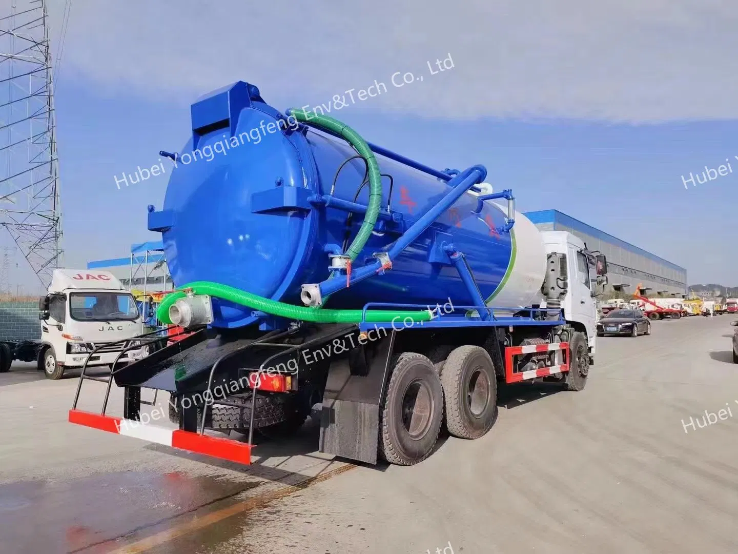 Good Price 6X4 Vacuum Sewage Truck 18cbm 20cbm Sewage Suction Truck