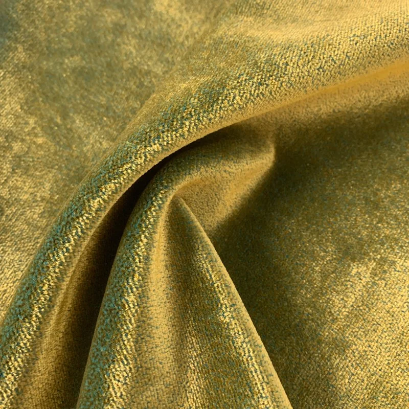 Hot Selling Sofa Upholstery Fabrics Water Resistant Waterproof Plain Shiny Velvet Fabric