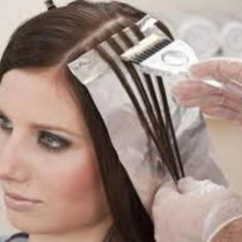 Embossed Aluminum Foil Sheets for Hair Styling