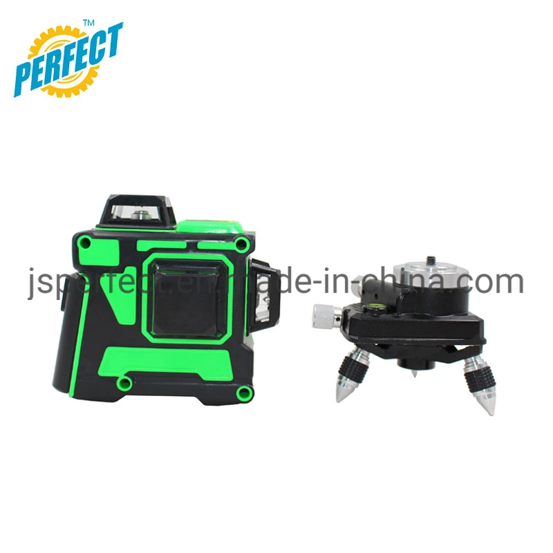 Electronic Handheld 3D 12 Green Beams Rotary Laser Level