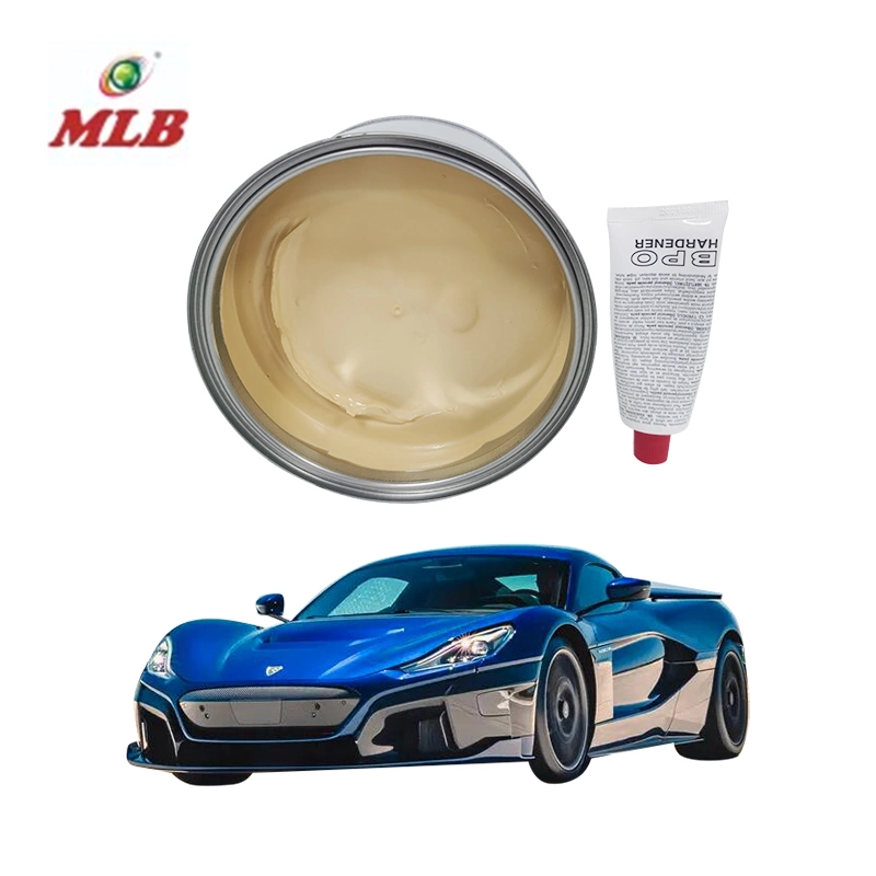 Light Weight Body Filler 2K Bpo Autobody Repair Polyester Putty