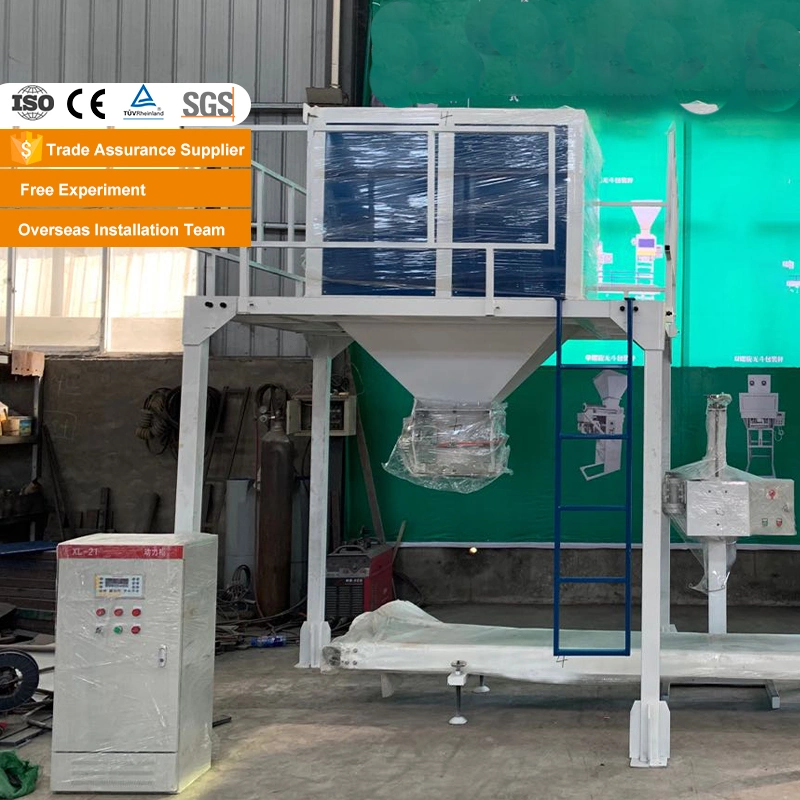 Gate 20-60kg/Bag Semi Automatic Powder Packing Machine Fertilizer Bagging Equipment for Sale