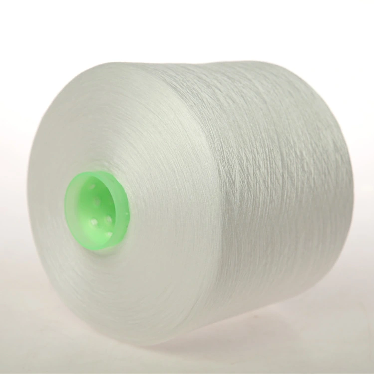 Spun Polyester Dyed Yarn for Weaving, Knitting, Sewing 100 Pct Polyester Staple Fiber Yarn with Muti-Ply Strong Strenght, 20s-60s