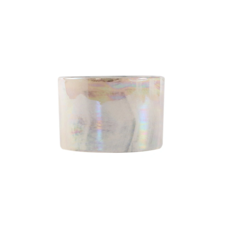 Customized Pearl Candles Eco-Friendly Scented Concrete Jar Candle Holder