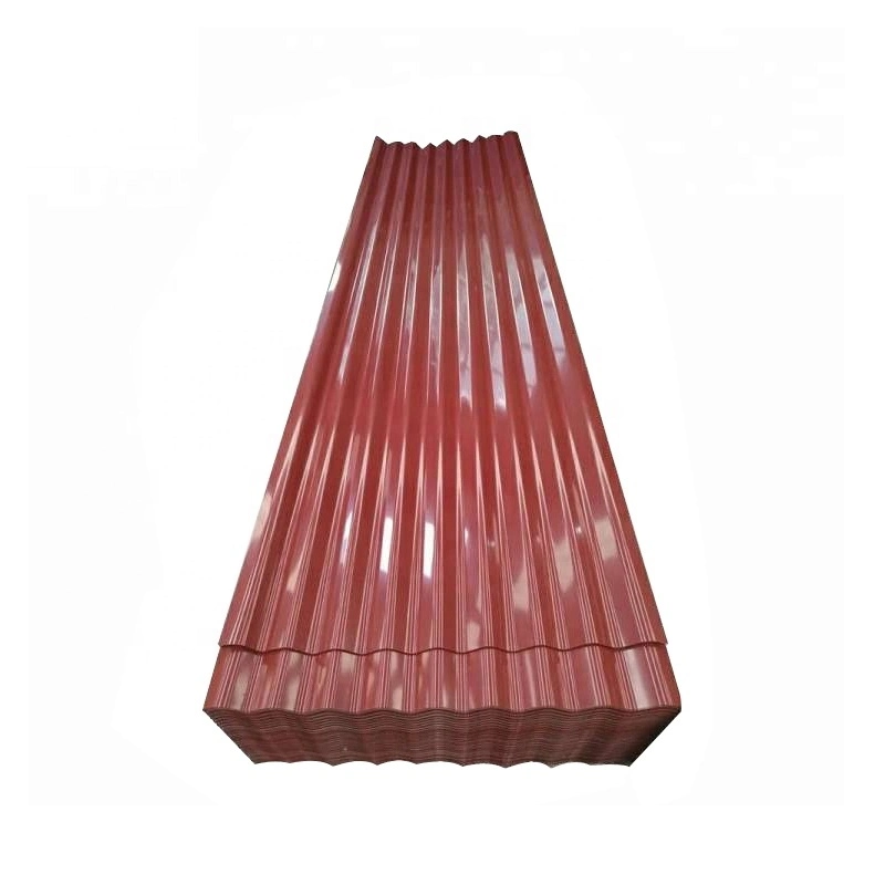 Factory Directly Supply Metal Roofing Corrugated Steel Sheet Properties Roll Container AC Price Metallic Roof Tile