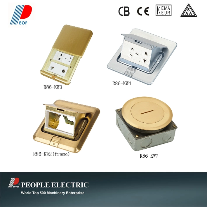 Ce CB ISO Wall Switch and Socket (R86-KW Floor Socket Series)