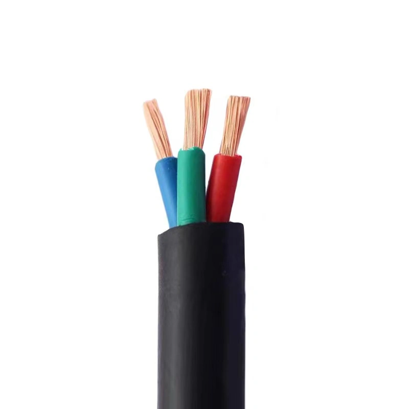 RVV Rvvp cable 1,5mm 2,5mm 4mm 6mm flexible apantallado sin revestimiento Cable eléctrico DE 24awg 16AWG mm