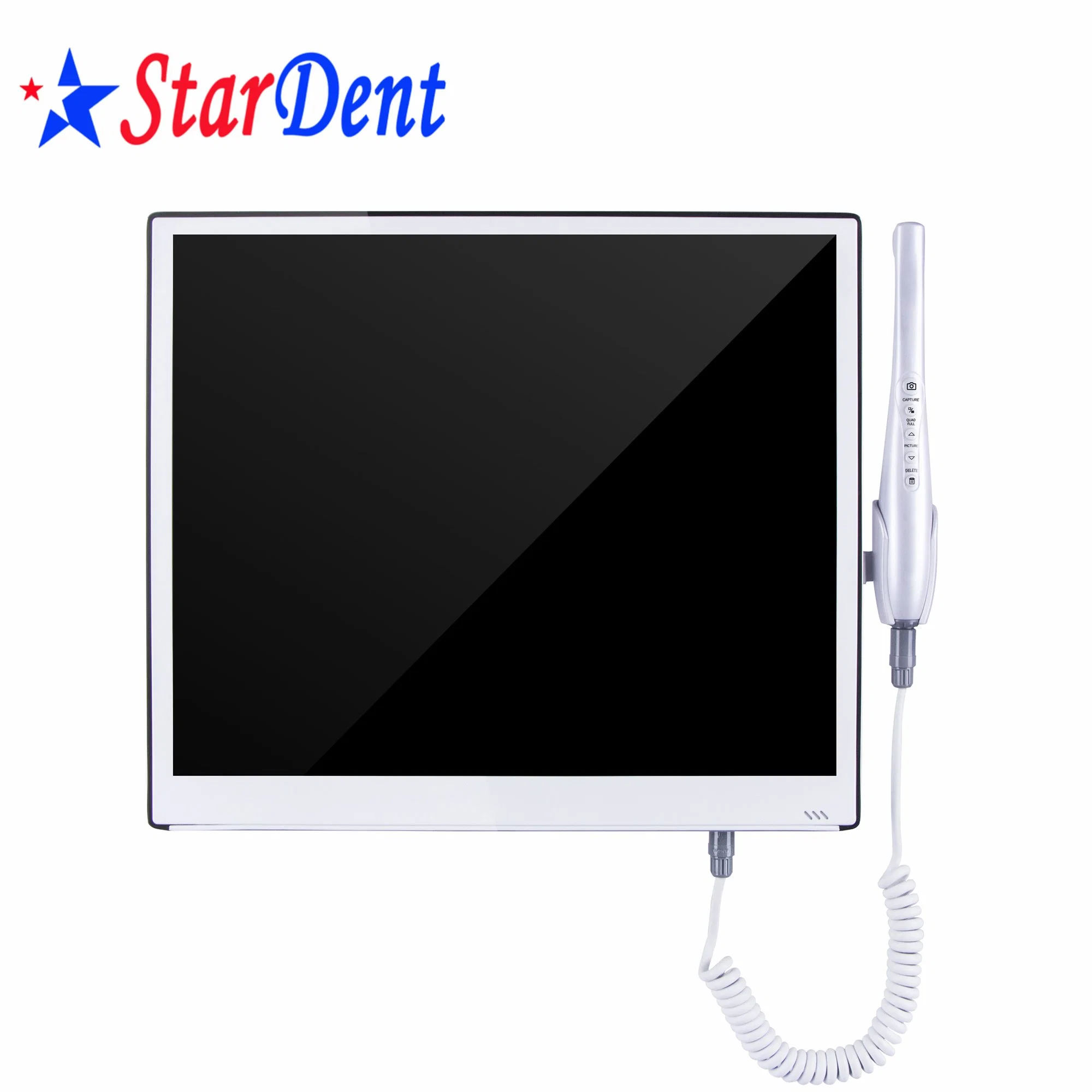 Équipements dentaires de haute qualité de la télécommande WiFi intraoral Caméra avec moniteur LCD 17 pouces