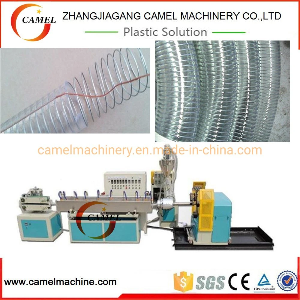 High Quality Steel Wire PVC Pipe High Abrasion High Pressure Rubber Hose Making Machine