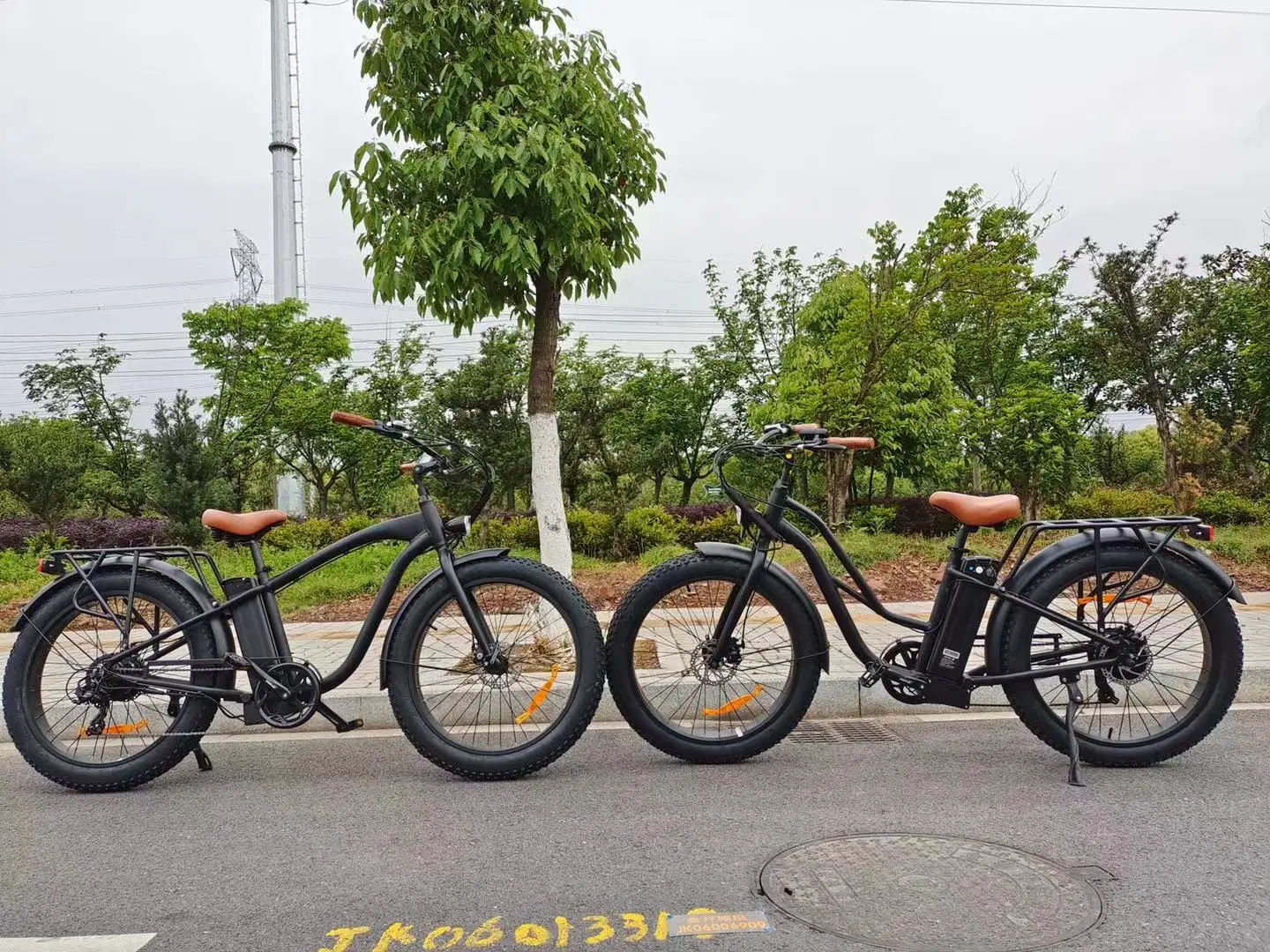 Praia de pneus de gordura Cruiser Eléctrico Auxiliar do Pedal Mountain 1000W Bike com preço de fábrica na China