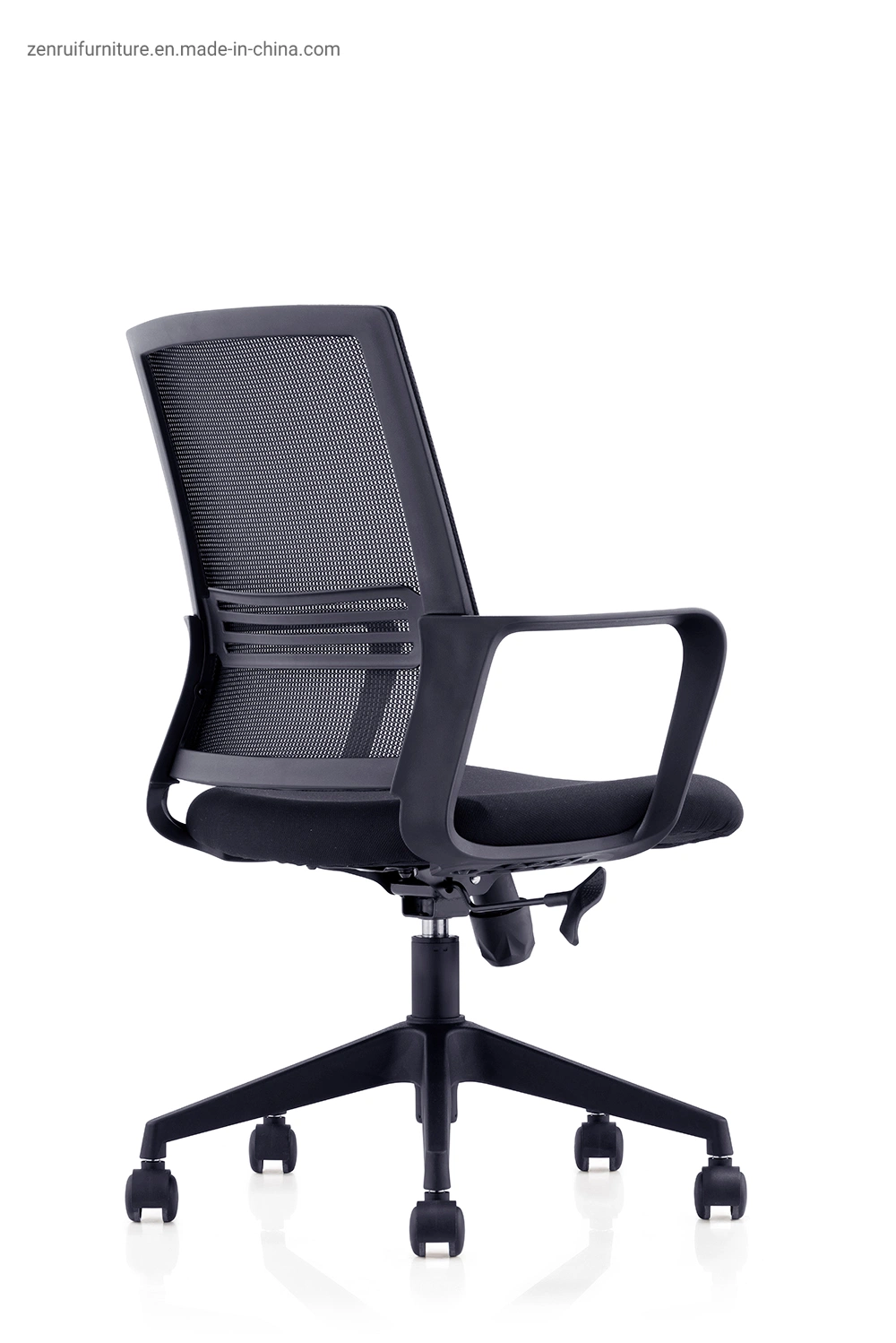 Factory Wholesale/Supplier Cheap Comfortable Black Mesh Office Chairs Middle Back Ergonomic Adjustable Swivel Office Gaming Chair