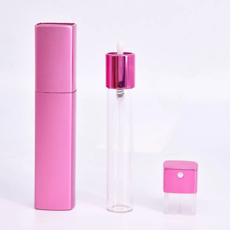 Twist Perfume Atomizer Matt Aluminum Case