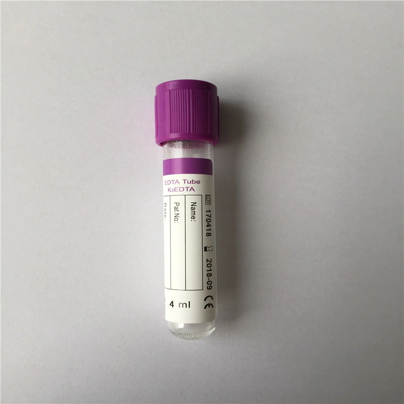 Medical Disposable Heparin Vacuum Blood Collection Tube