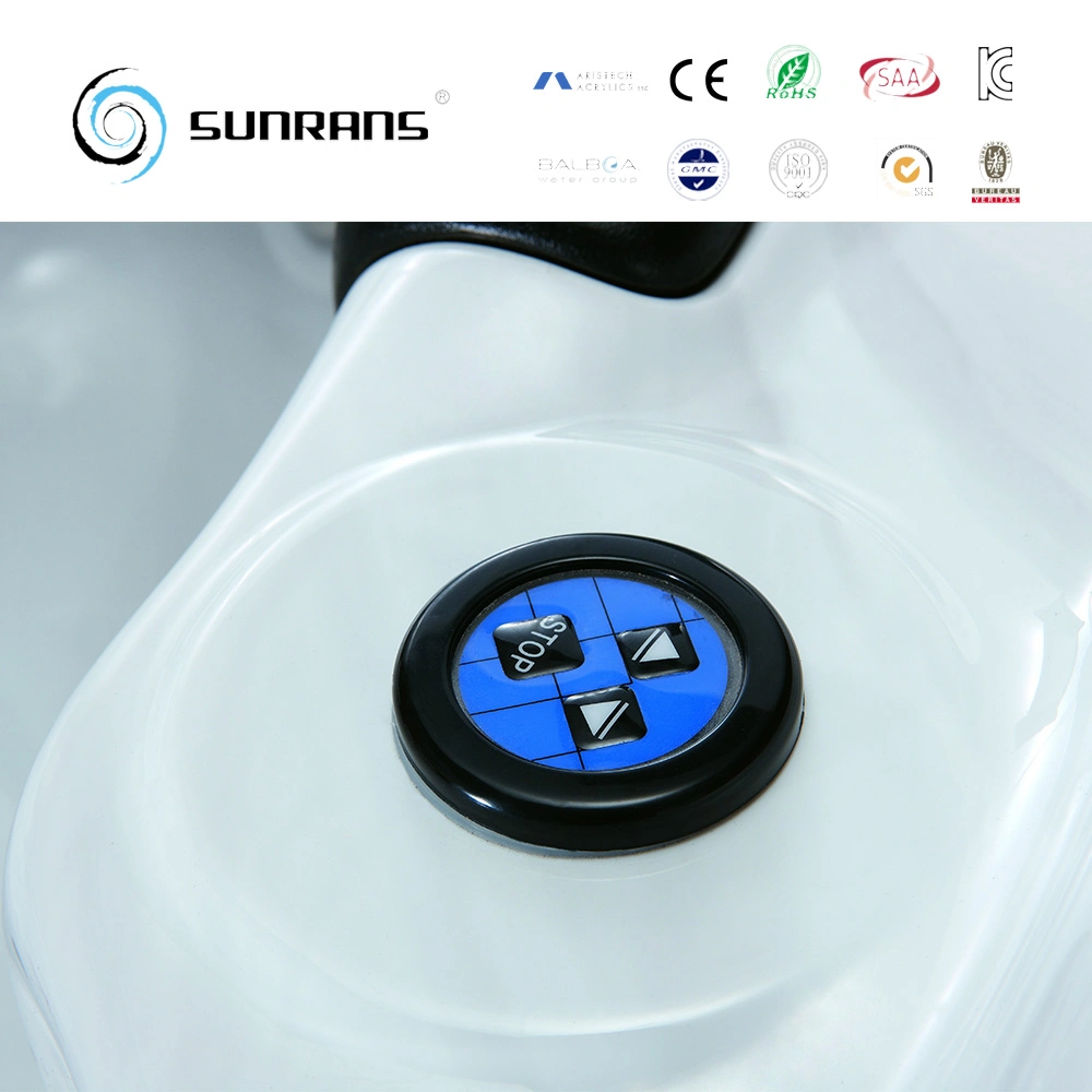 Sunrans New Design Acrylic Material Fiberglass Outdoor Hot Tub Free Standing Bathtub