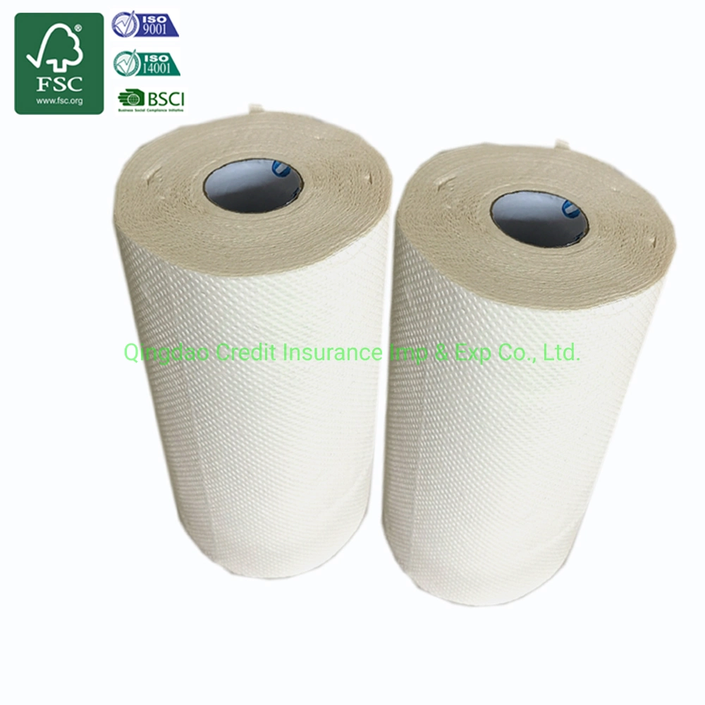 Customized Logo Bamboo Pulp/Wood Pulp/Mixed Pulpdisposable Kitchen Tissue Paper