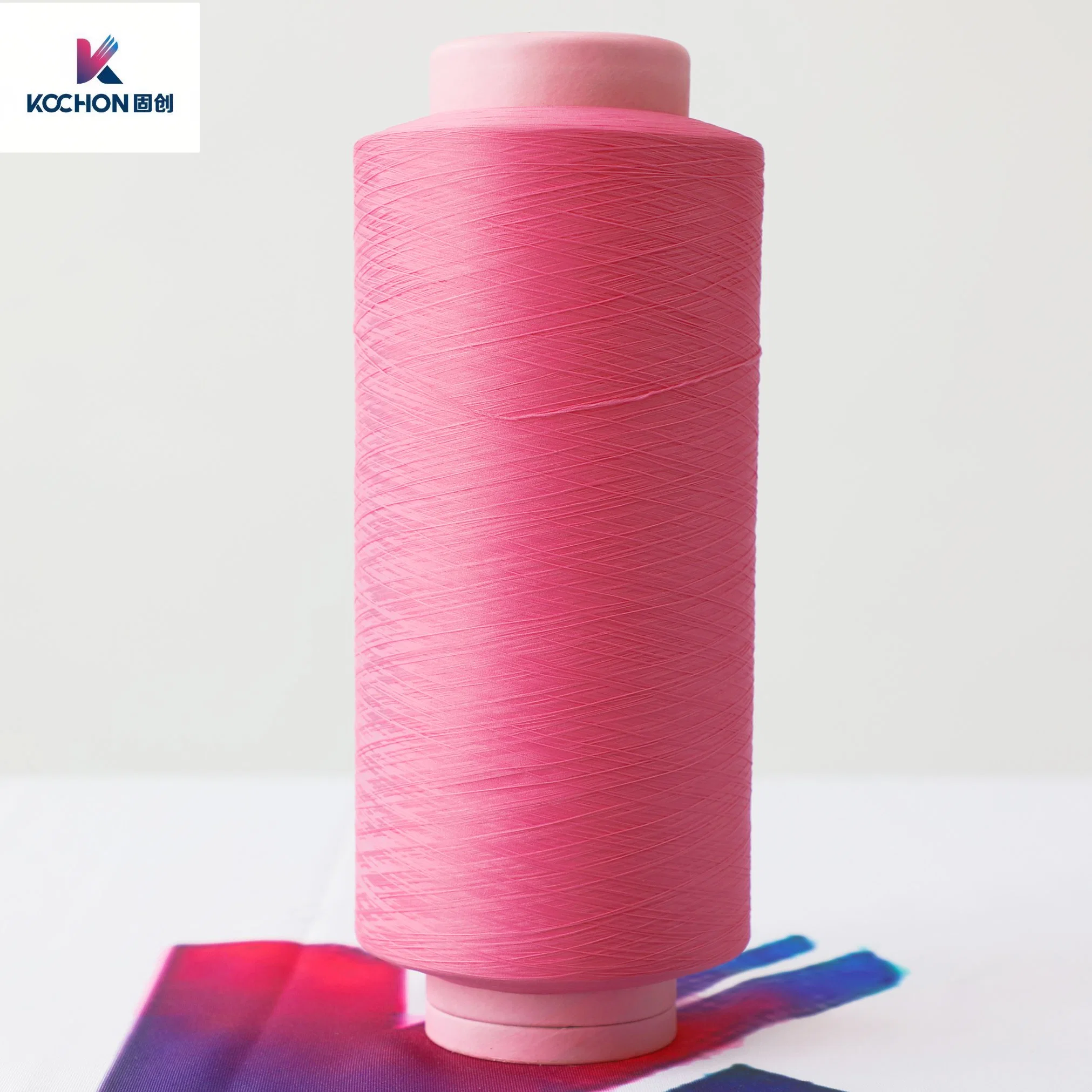 Fabricantes Venta directa Nylon teñido DTY Yarn 300D 48f Nylon 66 hilo