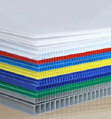 4X8 PP Hollow Sheet for Printing Protection Packing