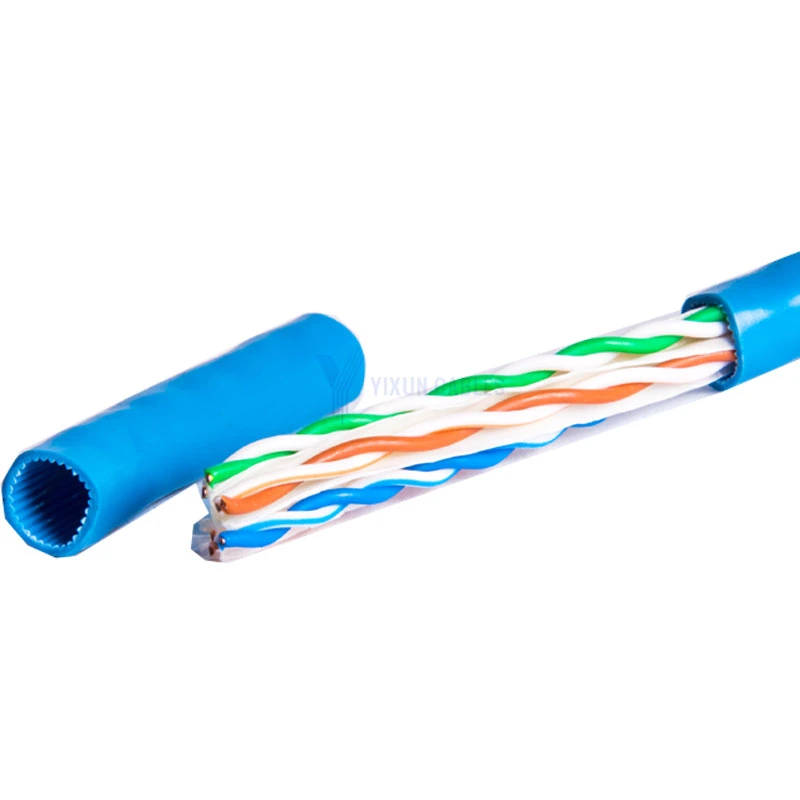 Network Cabling Cu/ Bare Copper Computer Cable U/UTP CAT6A Cable