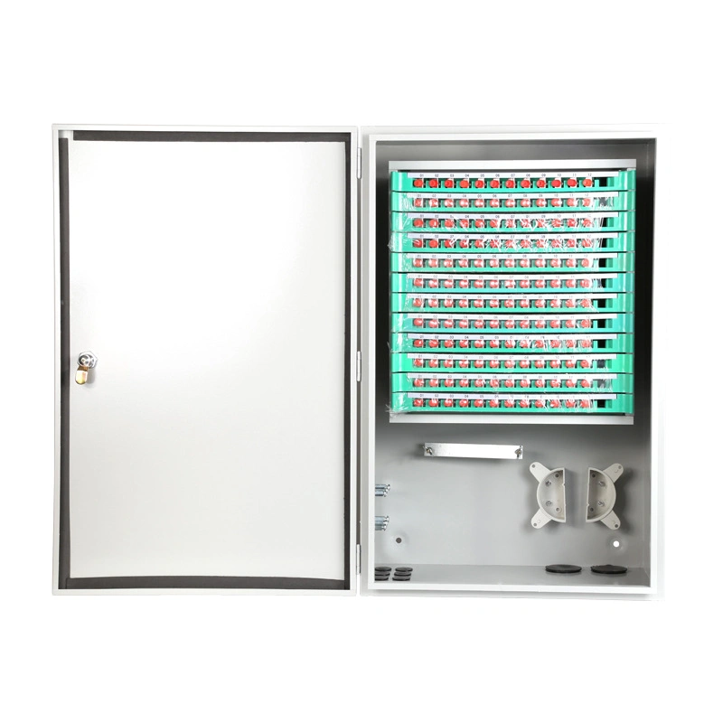 FTTH Cabinet OSP SMC Fiber Optic Distribution Cabinet 144-Por