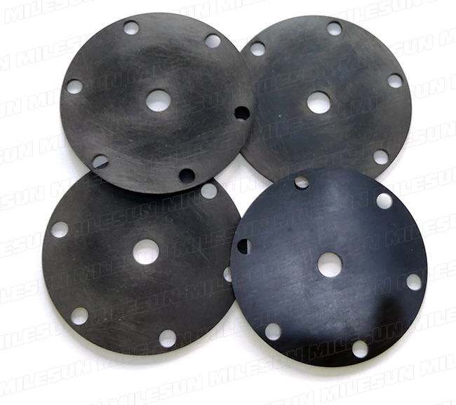 Wholesale Heat Resistance Black NBR Rubber Round Hole Gasket