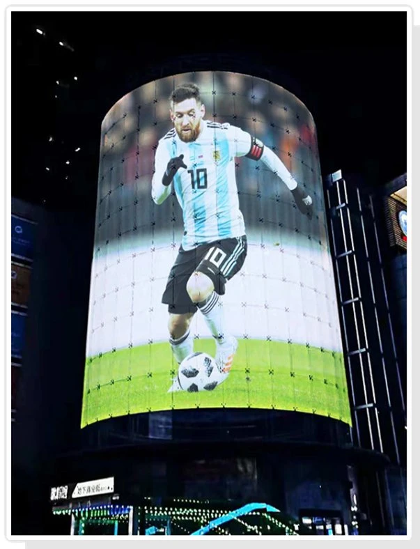 LED Screens Soft Vertical Curve LED Panel Display Video Flexible LED Video Display