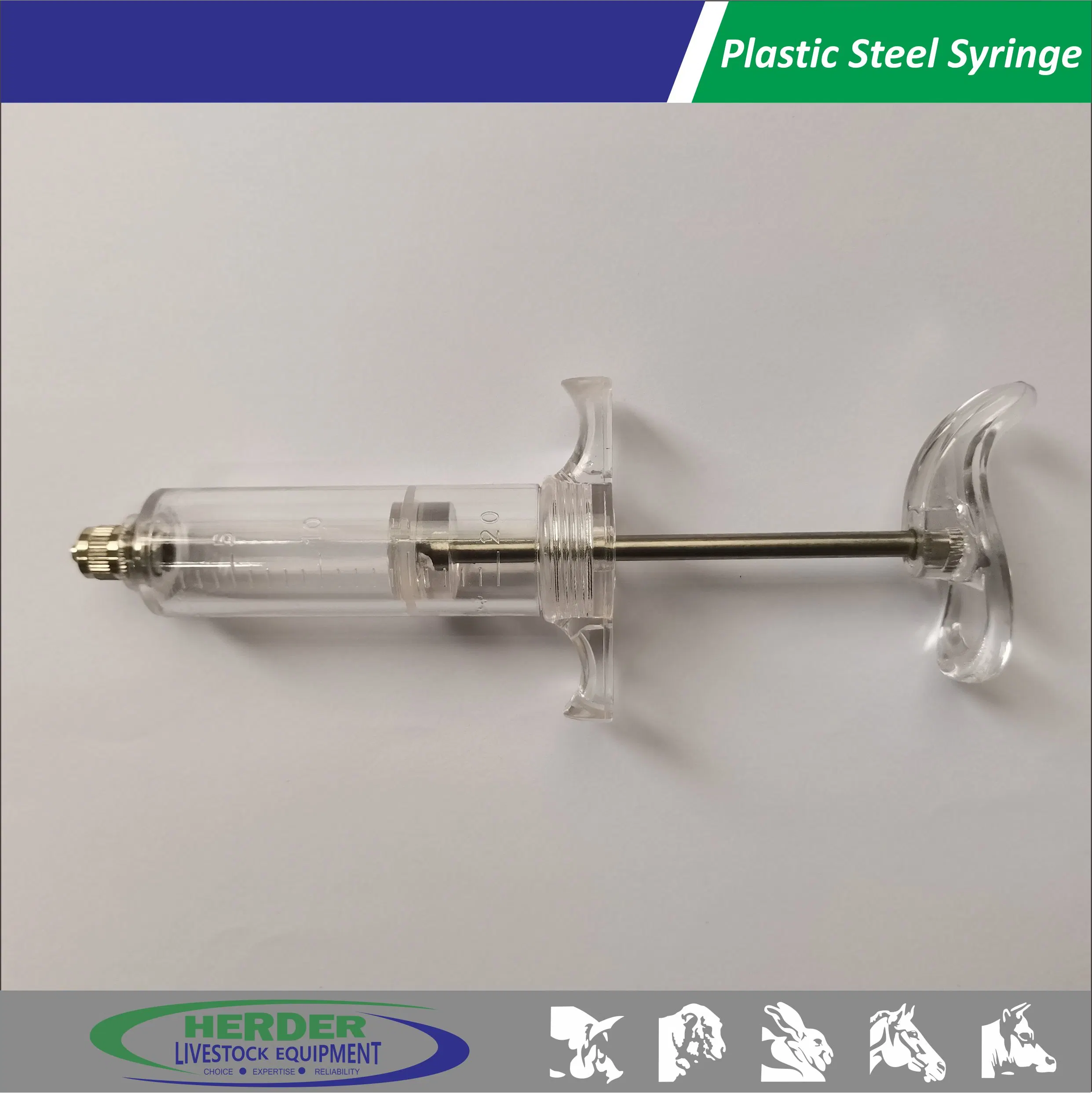 Veterinary Sterile Continuous Automatic Syringe Injector/Injection Syringe for Animals/Cattle/Sheep/Chicken/Pig