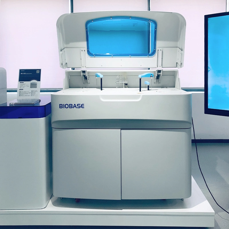 Analisador de bioquímica clínica Biobase para sangue com química de sistema aberto para estoque Analisador