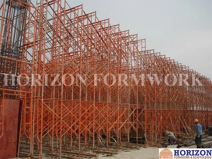 Manufacturer of Steel Frame Scaffold System with Competitive Price