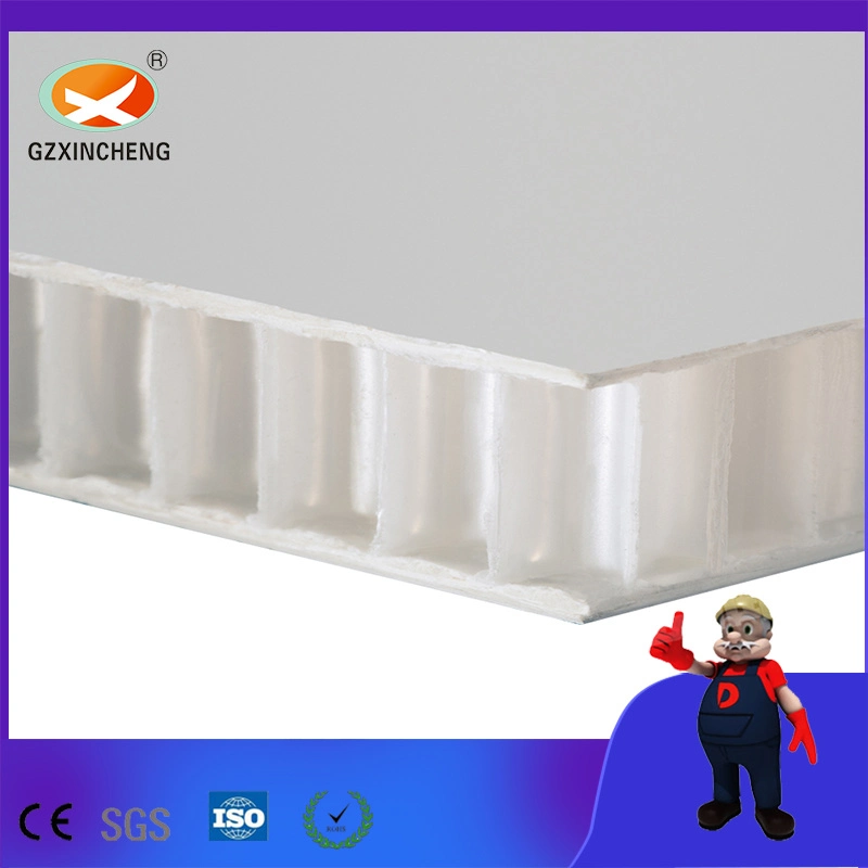 Composites Fiberglass Plastic PP Honeycomb Sandwich Panel for Side Wall/Prefab House/Truck Box