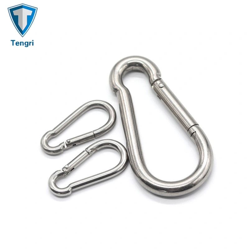 High quality/High cost performance  Stainless Steel 304 Rigging Carabiner Snap Hooks DIN5299c Spring Hook